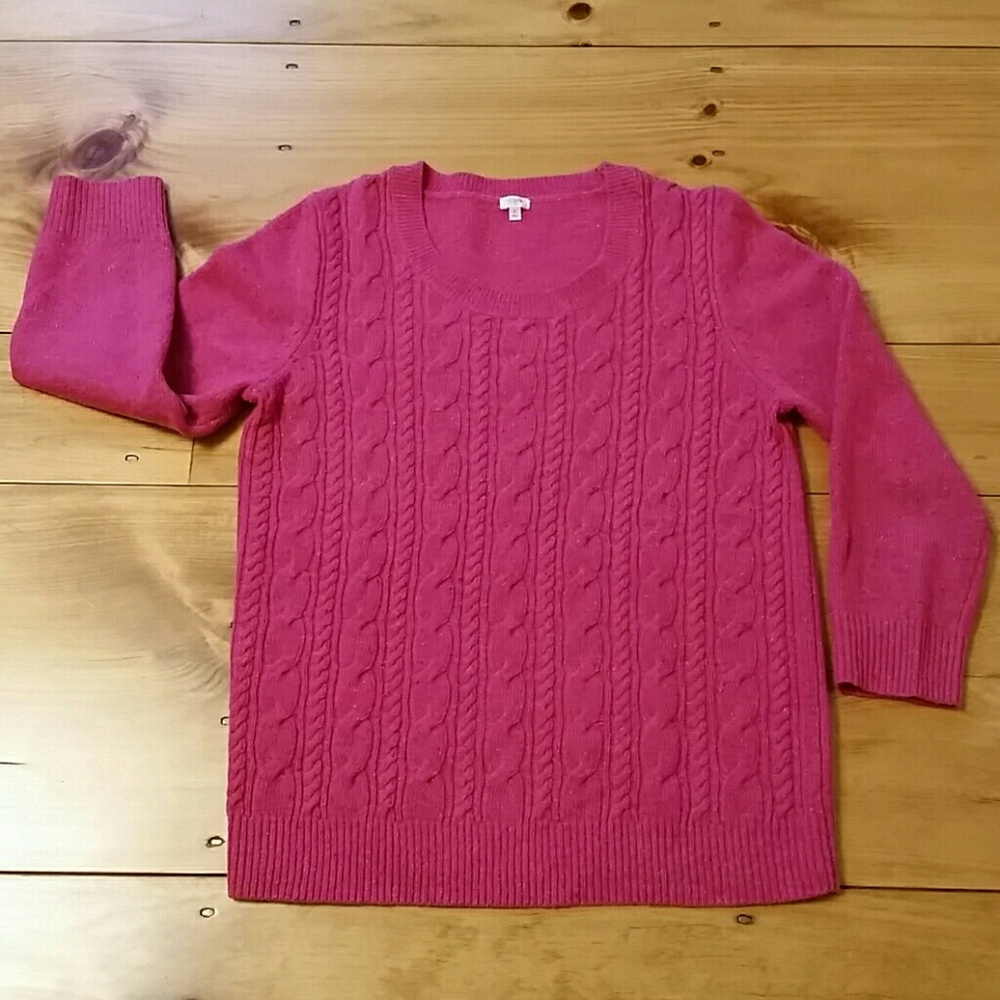 EUC J.Crew Lamb's wool blend sweater